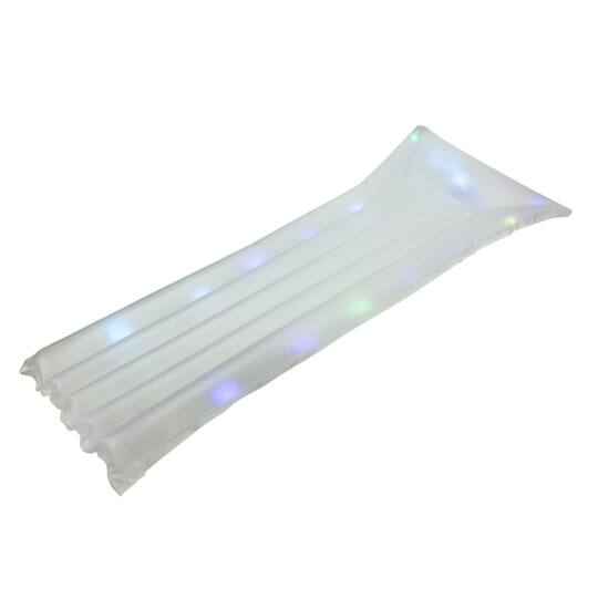 5.5ft. Clear LED Air Mattress Swimming Pool Inflatable 